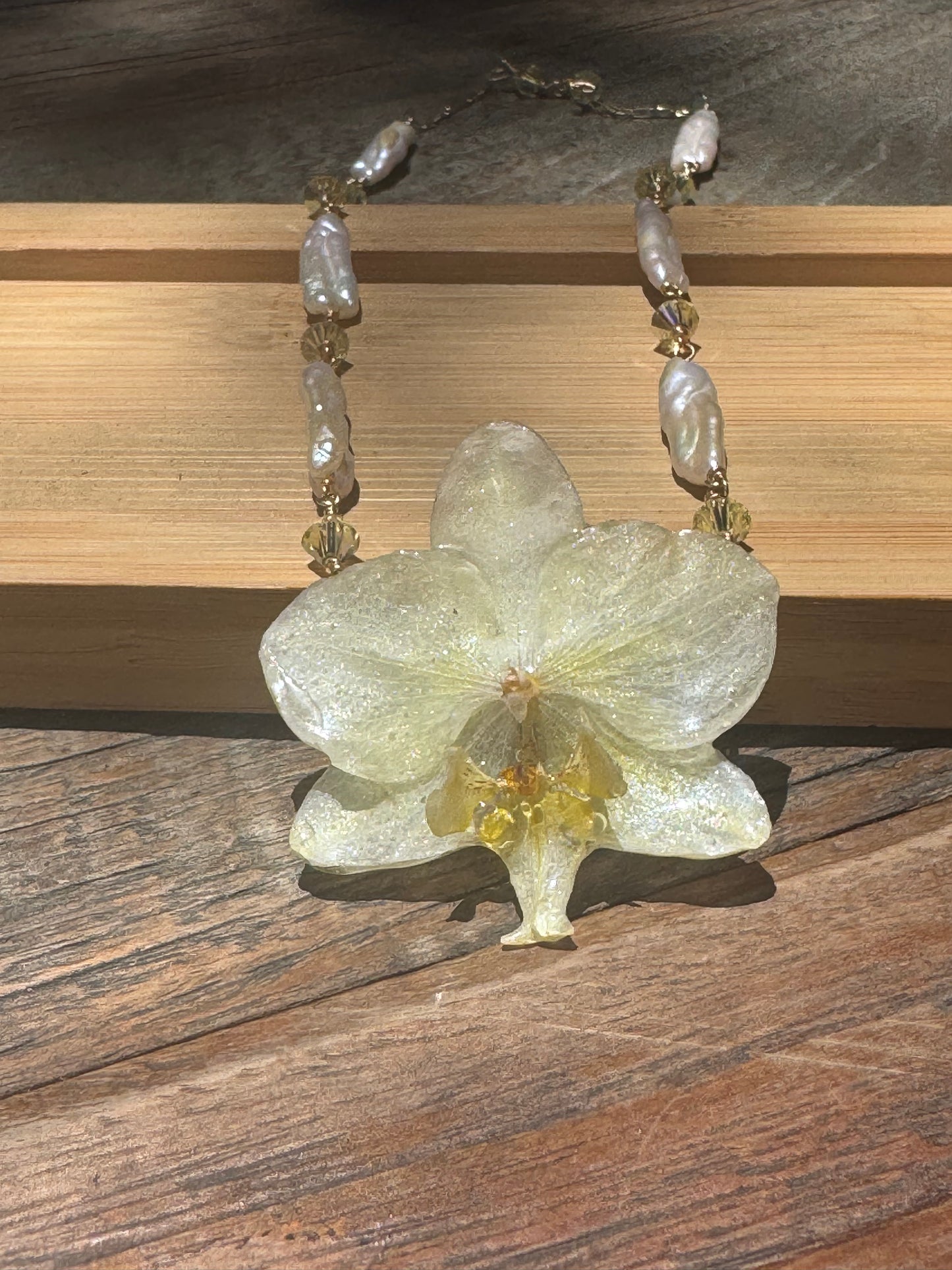 Eternal — Biwa Pearl Orchid (Champagne) "The promise still being kept."